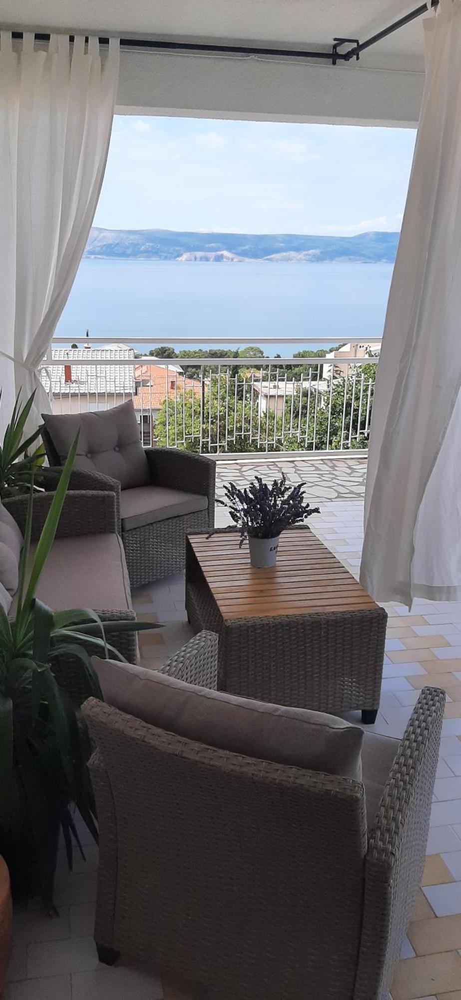 Appartement Nina Seaview à Novi Vinodolski Extérieur photo